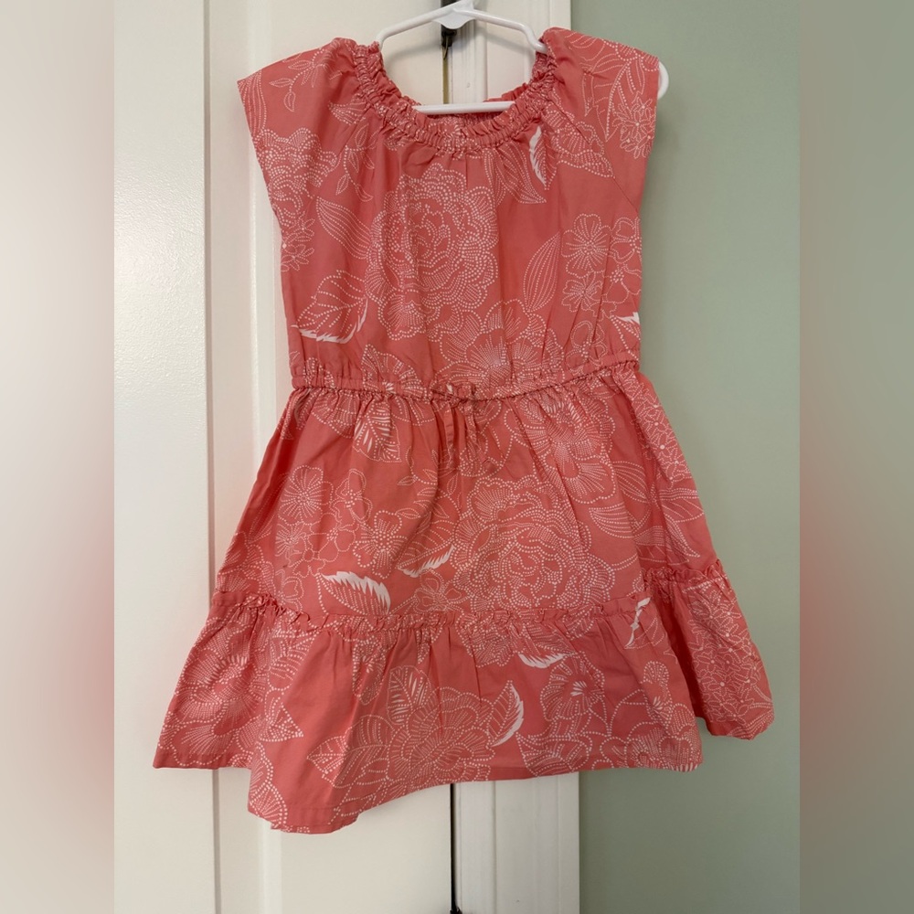 GAP Coral Floral Kids Dress